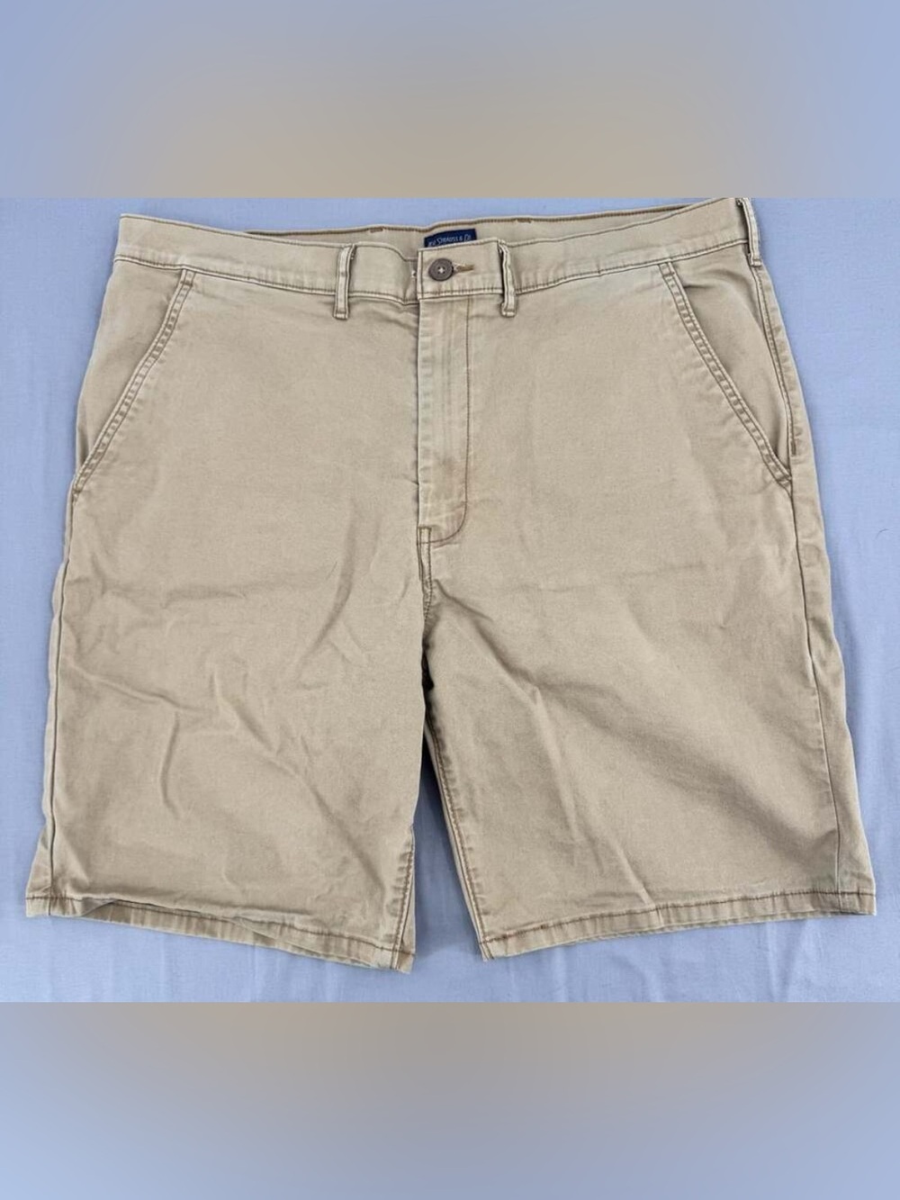 Levi Strauss & Co. Men's Beige Canvas Chino Shorts Size 38